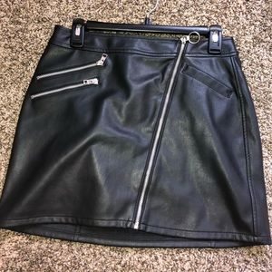 Leather Skirt